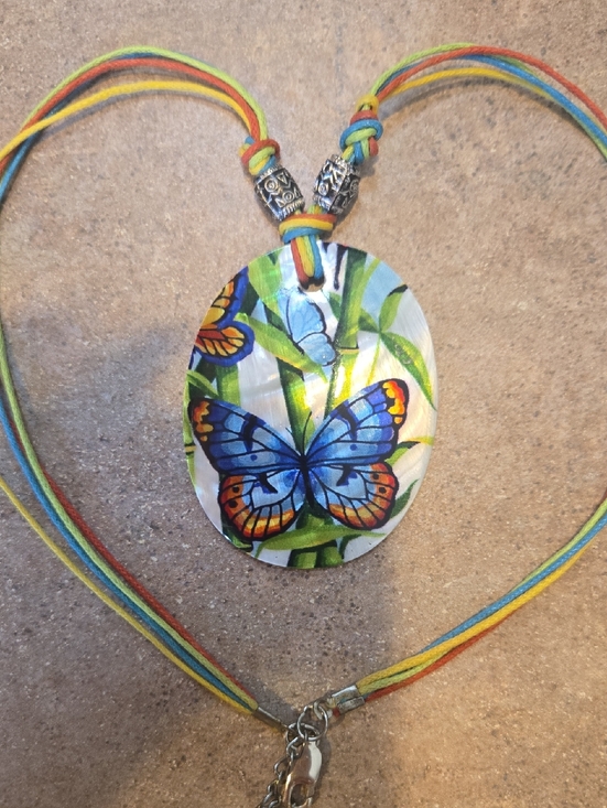 Jewelry - Unique Butterfly Multi-Strand Necklace